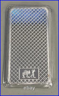 10 oz. Silver Silvertowne Eagle Design Bullion Bar of. 999 Fine Silver