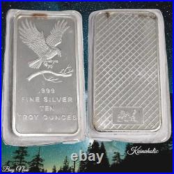 10 oz Silver Silvertowne Eagle Design Bullion Bar of. 999 Fine Silver Fast 10 oz Silver Silvertowne Eagle Design Bullion Bar of. 999 Fine Silver Fast