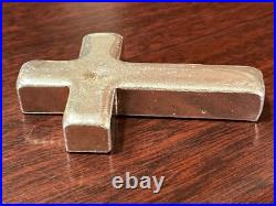 10 oz YPS Cross 999+ fine silver bullion bar Yeager's Poured Silver 10 oz YPS Cross 999+ fine silver bullion bar Yeager's Poured Silver