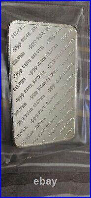 10 oz silver bar. 999 Fine