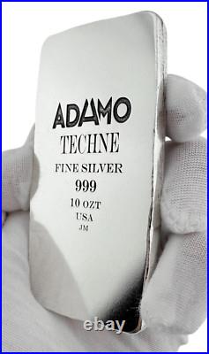 10 ozt 999 Fine Silver Art Bar Chains ADAMO TECHNE 10 ozt 999 Fine Silver Art Bar Chains ADAMO TECHNE