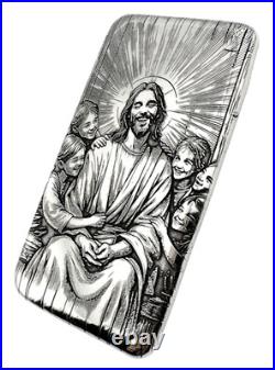 10 ozt 999 Fine Silver Art Bar- LOVE OF THE CHILDREN ADAMO TECHNE Limited 10 ozt 999 Fine Silver Art Bar- LOVE OF THE CHILDREN ADAMO TECHNE Limited