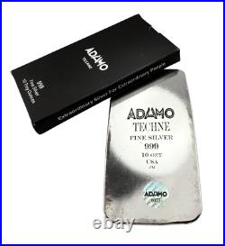 10 ozt 999 Fine Silver Art Bar The Horse ADAMO TECHNE 10 ozt 999 Fine Silver Art Bar The Horse ADAMO TECHNE