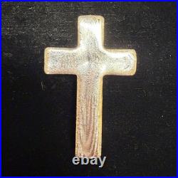 10oz YPS Cross. 999 Fine Silver Bullion Bar Yeager's Poured Silver Rare