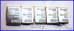 (10x) Pure. 999 Fine Silver Bars Bullion Estate Lot & 4 Vials Gold flakes Rare (10x) Pure. 999 Fine Silver Bars Bullion Estate Lot & 4 Vials Gold flakes Rare