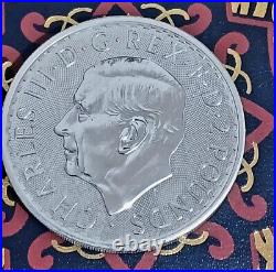 16 x 2023 1 OZ BRITANNIA KING. 999 FINE SILVER BULLION COINS! + BONUS COINS