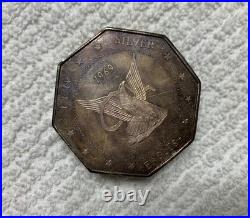 1969 Silver Eagles Nest Walla Walla Washington. 999 Fine Silver 19.25 oz Total