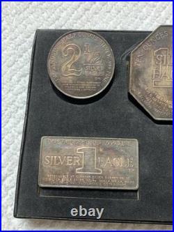 1969 Silver Eagles Nest Walla Walla Washington. 999 Fine Silver 19.25 oz Total