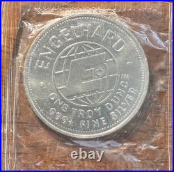 1982 Engelhard. 999+ Fine Silver Prospector First Year Mint Sealed Bu