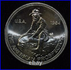 1984 Engelhard The American Prospector 1oz. 999 Fine Silver Round