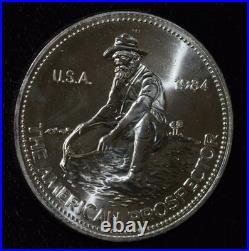 1984 Engelhard The American Prospector 1oz. 999 Fine Silver Round