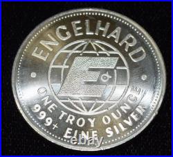 1984 Engelhard The American Prospector 1oz. 999 Fine Silver Round