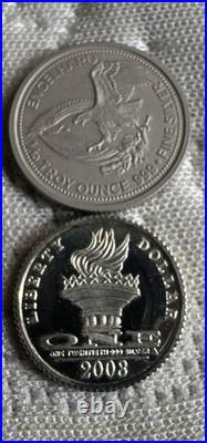 1985 1/10oz. 999 Fine Silver Engelhard Prospector Very 1 /20 Norfed. 999 Photo