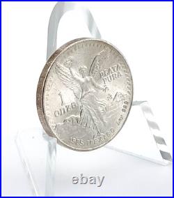 1985 Mexico 1 oz Silver Libertad. 999 Fine Bullion Coin Collectible