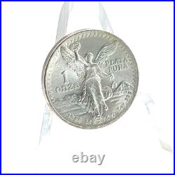1985 Mexico 1 oz Silver Libertad. 999 Fine Bullion Coin Collectible
