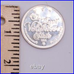 1990 Tennessee Walking Horse Collectors Coin 1 oz. 999 Fine Silver Art Round