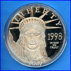 1998 Statue of Liberty 4 oz. 999 Fine Silver 3 1/2 Bullion 1998 Statue of Liberty 4 oz. 999 Fine Silver 3 1/2 Bullion