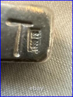 1 0z Hand Pore Silver Custom Santori. 999Fine Silver1 ozPure Silver Loaf Stamped