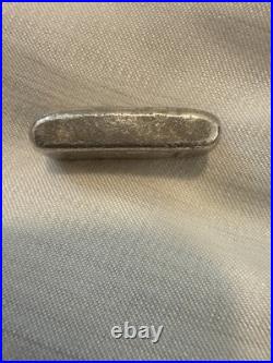 1 0z Hand Pore Silver Custom Santori. 999Fine Silver1 ozPure Silver Loaf Stamped
