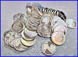 1/10 Oz Walking Liberty Silver Round. 999 Fine (BU) Lot of 50 (S. R.)