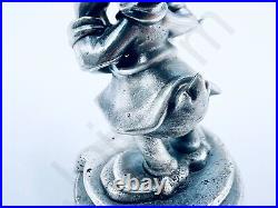1.2 oz Hand Poured 999 Fine Silver Bar Statue Scrooge McDuck v3 Gold Spartan