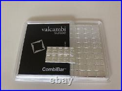 1 GRAM GOLD AND 10 x 1-GRAMS SILVER 999 FINE VALCAMBI SUISSE BULLION