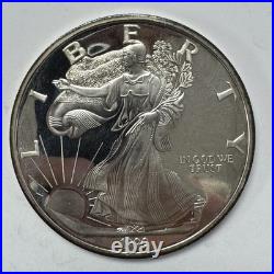 1 LB. 999 Fine Silver Eagle Coin