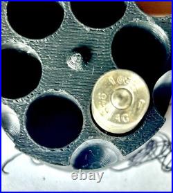 1 Oz. 999 Fine Silver Bullet Cartridge with 6 Shot Revolver Cylinder Display