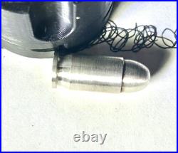 1 Oz. 999 Fine Silver Bullet Cartridge with 6 Shot Revolver Cylinder Display