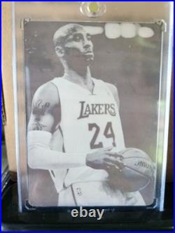 1 Oz Fine Silver Kobe Bryant Art Card