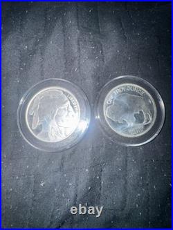 1 Oz Fine Silver Lot of 2