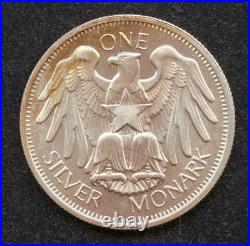1 Troy OZ. 999 Fine Silver Monark