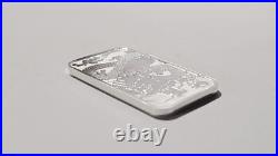 1 oz 2022 Perth Mint Australia Fine Silver Dragon Rectangle Coin Bar BU Bullion