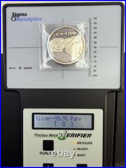 1 oz. 999 Fine Silver Adult Novelty Heads or Tails Art Round Bullion