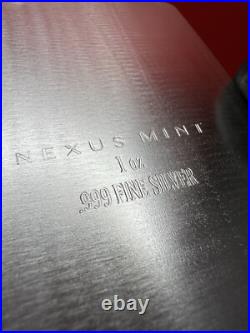1 oz. 999 Fine Silver Card Nexus Mint Customized Fine Silver Card 1 oz. 999 Fine Silver Card Nexus Mint Customized Fine Silver Card