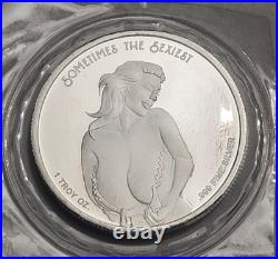 1 oz. 999 Fine Silver Coin Nude Woman 1 oz. 999 Fine Silver Coin Nude Woman