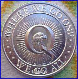 1 oz. GOD BLESS AMERICA Q rounds. 999 fine silver