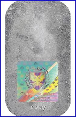 1 oz Germania Silver Bar Mint Shiny. 9999 FINE Cast Bar Proof Like Silver Bar