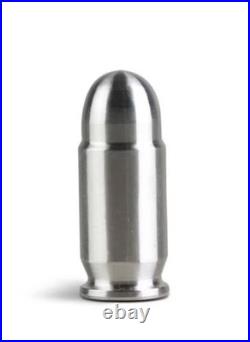 1 oz Lot 2 999 Fine Silver Bullet-Shaped Silver Shot Bullion Round, Uncertified