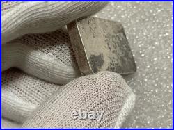 1 oz Rare Australian Bullion Company (ABC) Vintage Poured. 9998 Fine Silver Bar