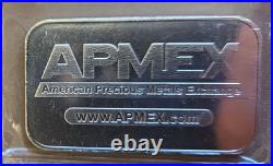 1 oz Silver Bar APMEX. 999 Fine Silver Fast Shipping 1 Business Day Handling