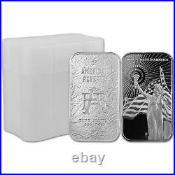 1 oz Silver Bar Asahi American Reserve Columbia Goddess. 999 Fine Tube of 20