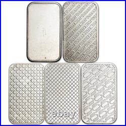 1 oz Silver Bar Random Brand Secondary Market. 999 Fine TEN (10) Bars