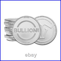 1 oz Silver Bullion.com Bull Logo Round. 999 Fine Silver Lot of 10 1 oz Silver Bullion.com Bull Logo Round. 999 Fine Silver Lot of 10