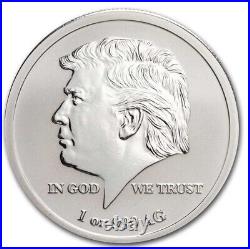 1 oz Silver Round 45th U. S. President Trump -Lot of 20