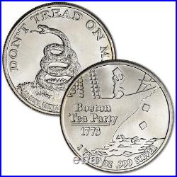 APMEX 1 Oz .999 Silver Rounds – Secondary Market – Lot Of 20 (Total 20 Oz Silver)