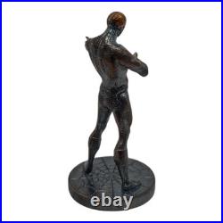 1 oz Silver Spider-Man Statue. 95.999 Fine Silver Bullion Art Rainbow Toned