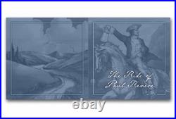 1 oz silver Paul Revere's Ride Antiqued COA BOX. 999 fine silver Limited 2025