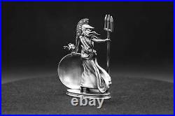 1oz Limited Collectible Britannia Hand Poured 999 Fine Silver Statue