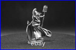 1oz Limited Collectible Britannia Hand Poured 999 Fine Silver Statue